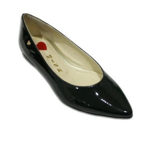 Mink Shoes Vegan Pointed Flats - Picture 3 of 4